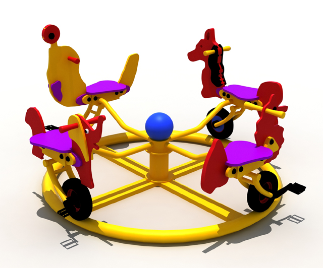 Kid Powered Merry Go Round